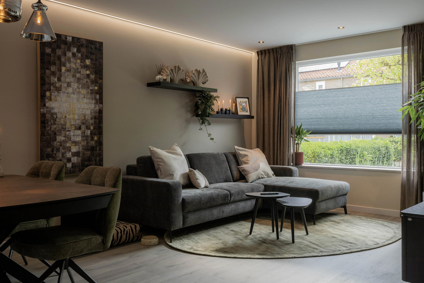 Vrijhangend Plisségordijn - Handmatig, Gemotoriseerd of Smart Home Compatible